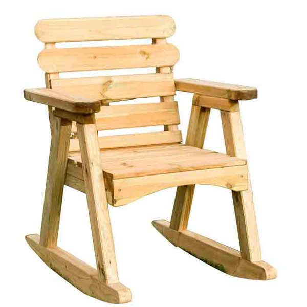 Outdoor wooden rocking store chairs for adults